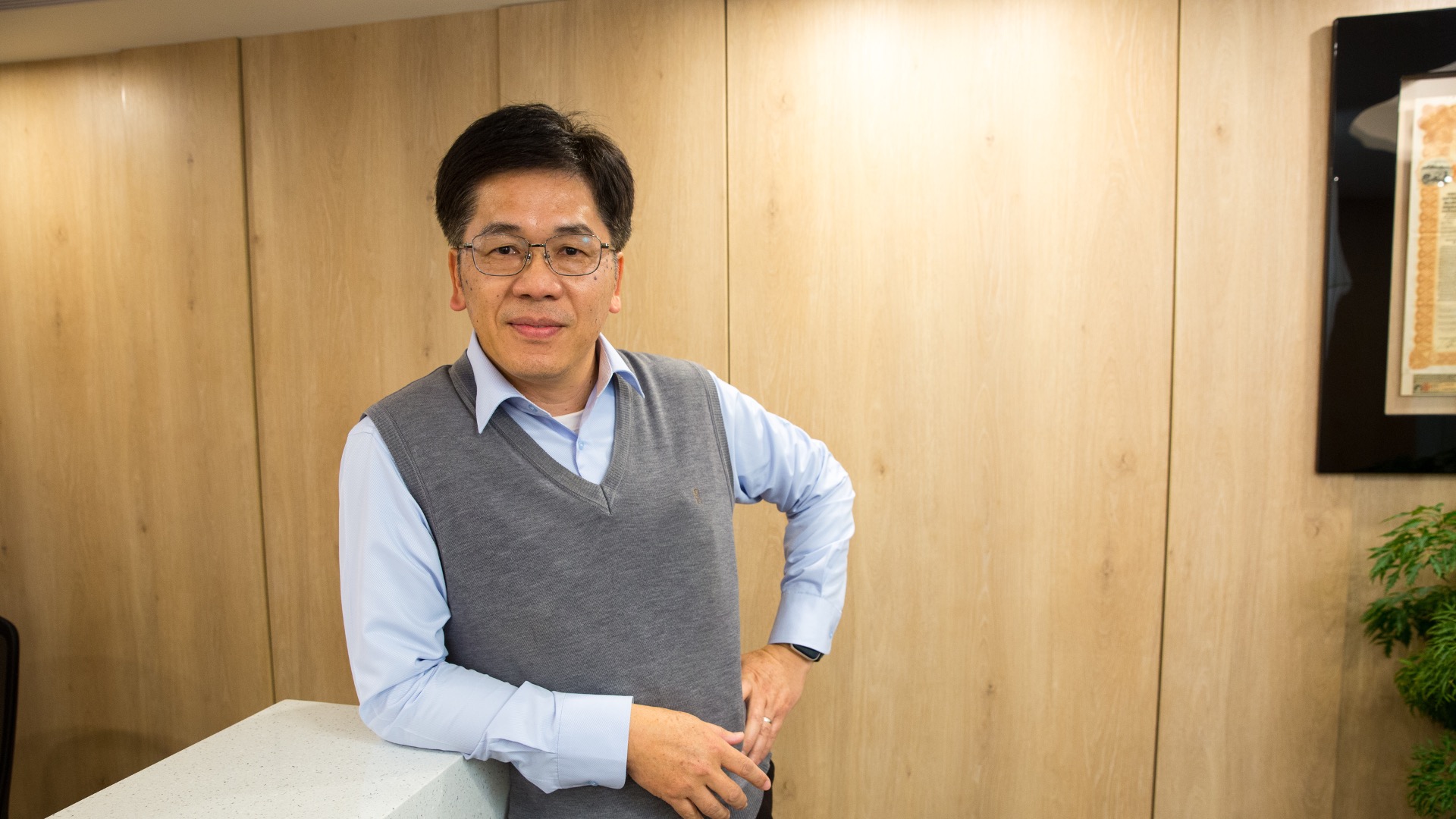 開幕祝賀-黃逢進-新光銀行稽核主管